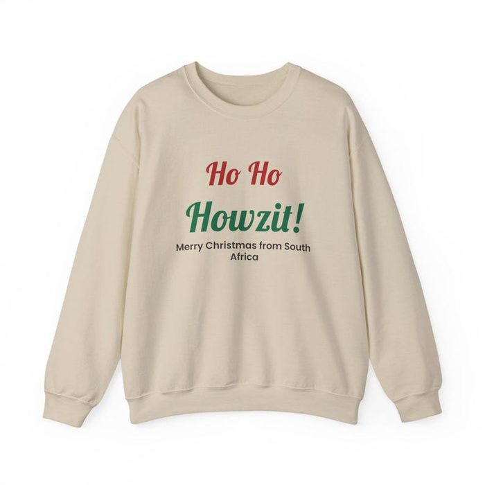 Ho Ho Howzit Christmas Sweatshirt