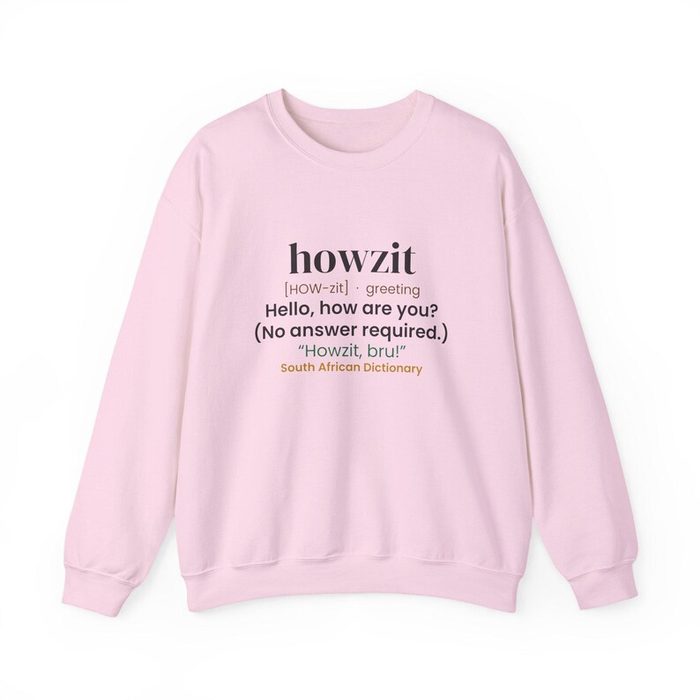 Howzit Dictionary Sweatshirt